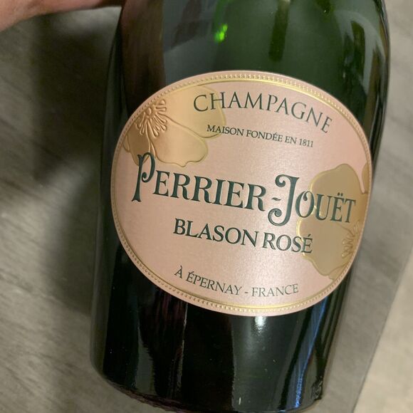 Perrier-Jouët BLASON ROSE’ 750ML Sealed Dummy FACTICES Display Bottle NEW - Picture 2 of 10